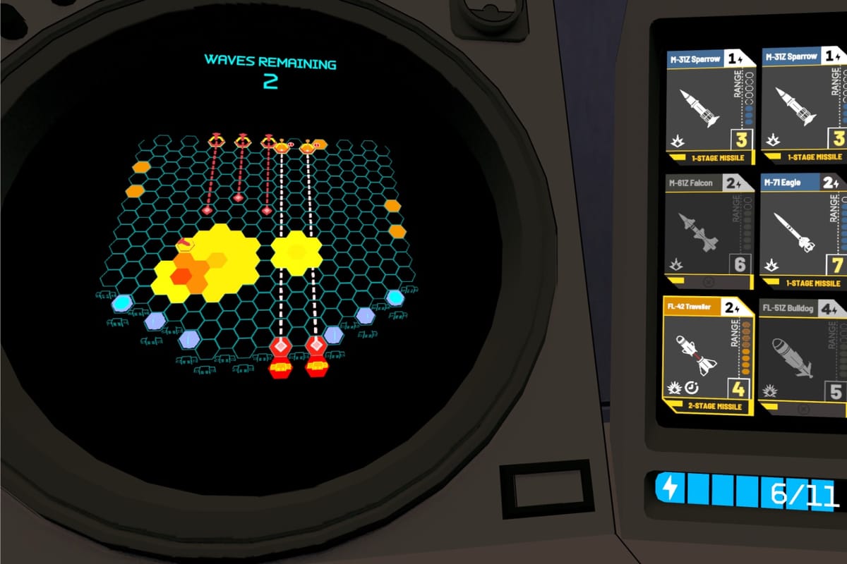 Missile Command en version espace liminaire, et pourquoi pas