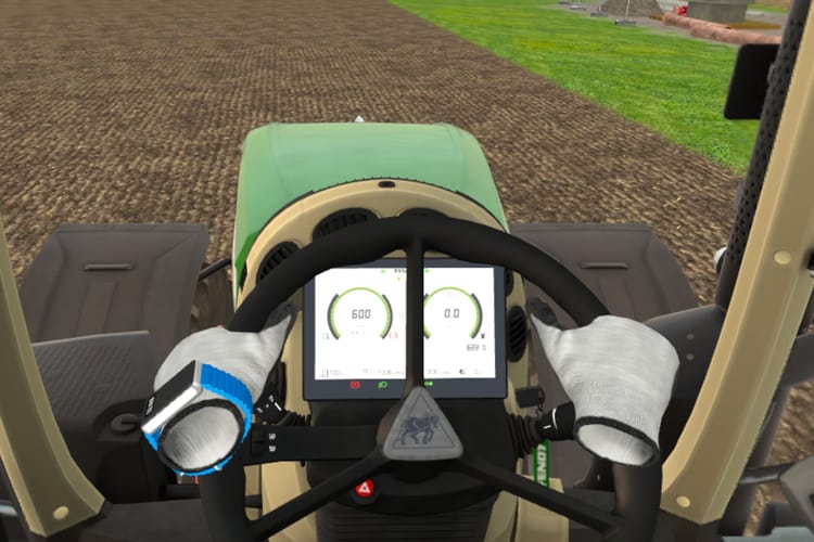 Farming Simulator VR : sur mon tracteur en réalité virtuelle