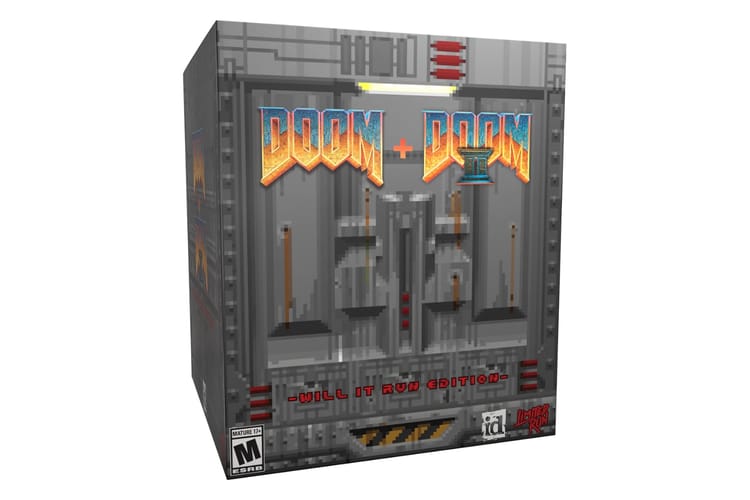 La boîte qui contient Doom et Doom II fait tourner Doom