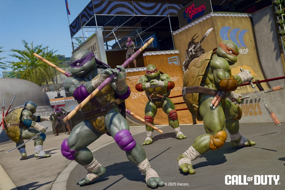 Les Tortues Ninja vont coûter un bras dans Call of Duty: Black Ops 6