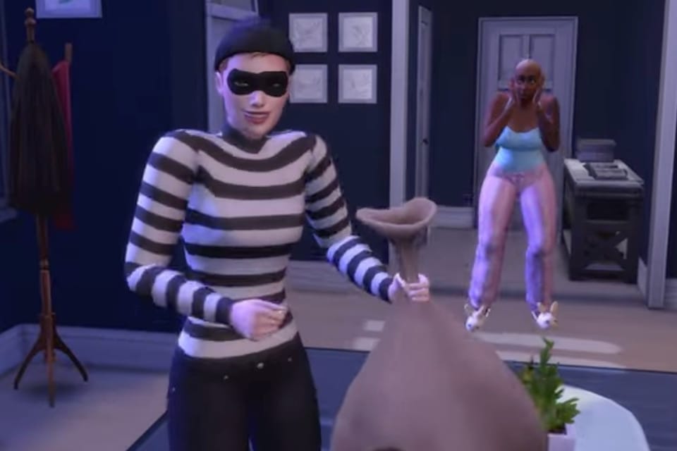 Les voleurs de retour dans Les Sims