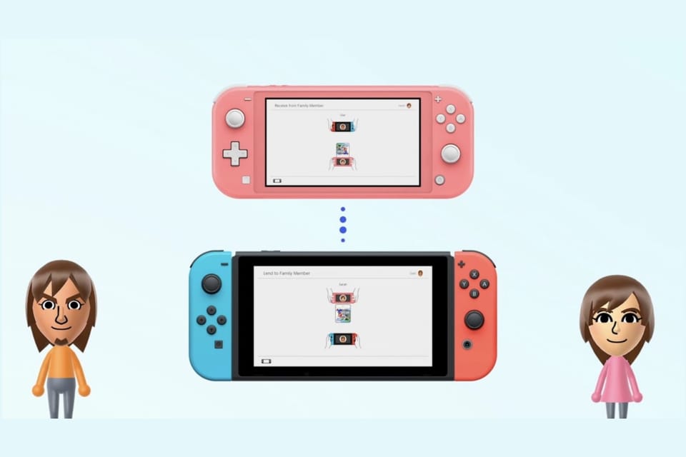 Nintendo : il va être possible de prêter des jeux achetés sur l'eShop