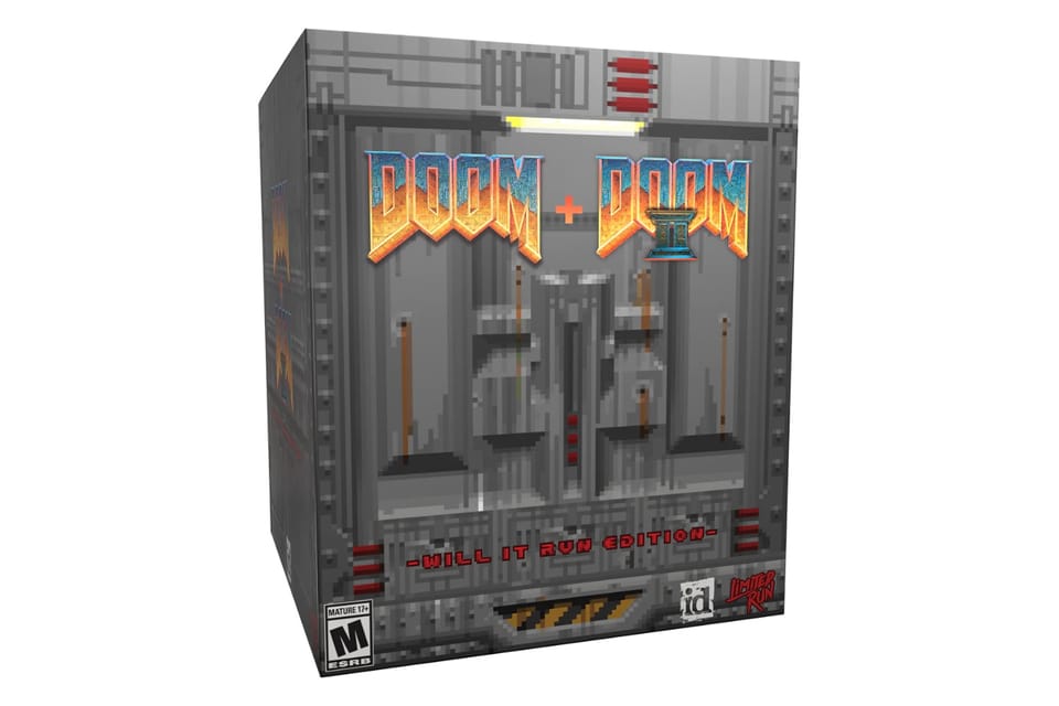 La boîte qui contient Doom et Doom II fait tourner Doom
